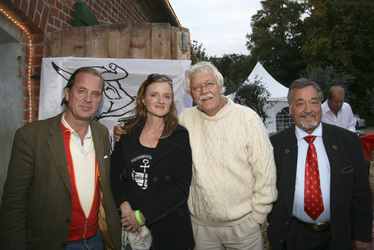 Baron Enno Freiherr von Ruffin, Nina Petri, Carlo von Tiedemann, Host Rissmann