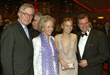 Andreas von Hardenberg, Isa von Hardenberg, Friedbert Pflüger mit Freundin Sibylle Hällmayr