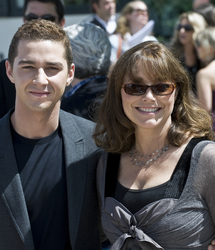 Shia LaBeouf, Karen Allen