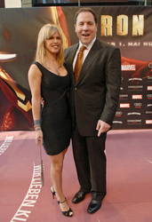 Jon Favreau mit Gattin Jova