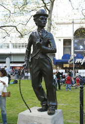 Charlie Chaplin Denkmal
