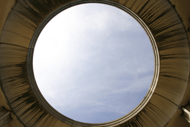 Pavillon am Hauptsitz des MI6 bei Vauxhall Cross