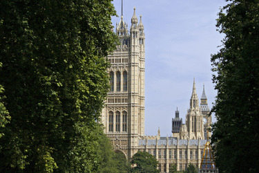 Westminster-Palast / Palace of Westminster / Houses of Parliament