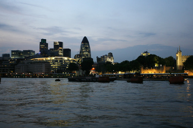 Blick über die Themse