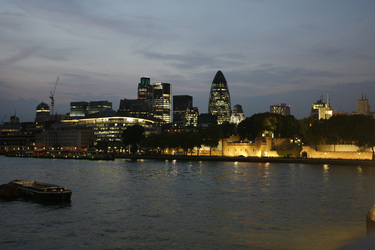 Blick über die Themse