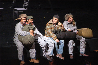 Fotoprobe 'Aufstieg und Fall der Stadt Mahagonny'