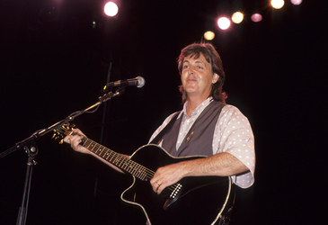 Pressetermin zur Paul McCartney World Tour 1989/90 in London