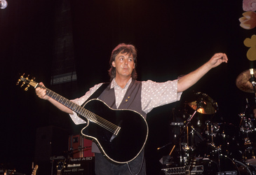 Pressetermin zur Paul McCartney World Tour 1989/90 in London