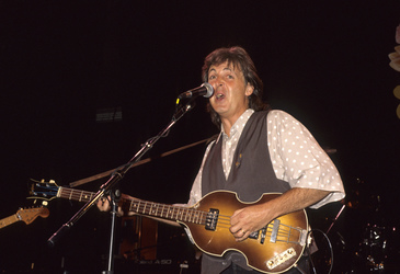 Pressetermin zur Paul McCartney World Tour 1989/90 in London