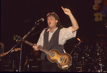 Pressetermin zur Paul McCartney World Tour 1989/90 in London