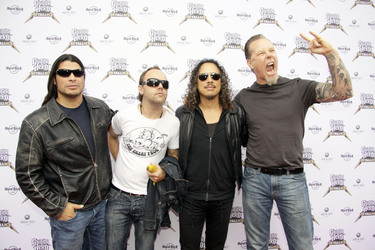 Robert Trujillo, Lars Ulrich, Kirk Hammett, James Hetfield