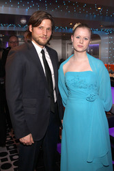 Sebastian Ströbel mit Maria Uhler