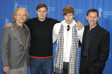 Bruce Cohen, Gus Van Sant, Dustin Lance Black, Dan Jinks