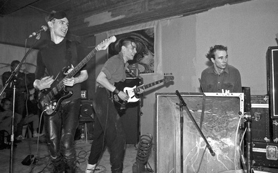 Blixa Bargeld, Mark Chung, Andrew Chudy