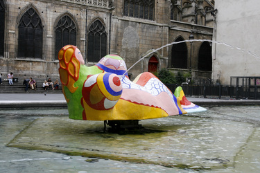 Strawinski-Brunnen / Tinguely-Brunnen