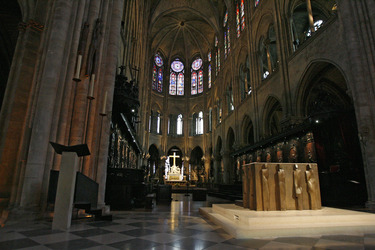 Altar im Notre Dame de Paris