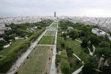 Blick vom Eiffelturm / Tour Eiffel