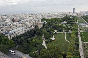 Blick vom Eiffelturm / Tour Eiffel