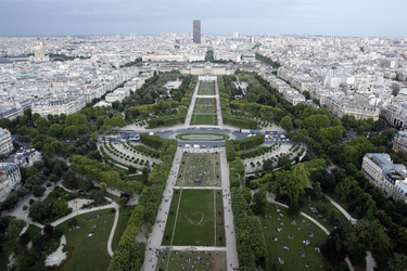 Blick vom Eiffelturm / Tour Eiffel