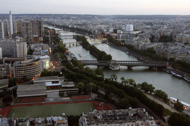 Blick vom Eiffelturm / Tour Eiffel