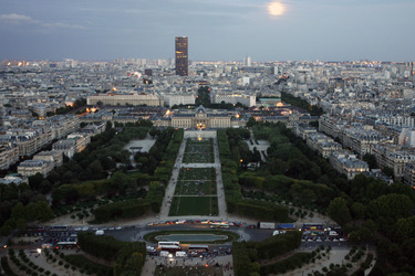 Blick vom Eiffelturm / Tour Eiffel