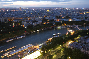 Blick vom Eiffelturm / Tour Eiffel