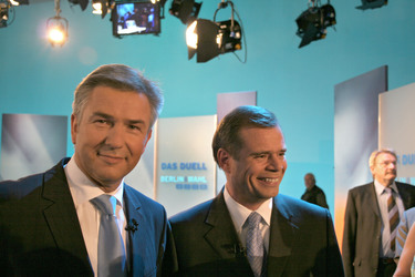 Klaus Wowereit, Friedbert Pflüger