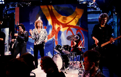 Robert Plant mit Band