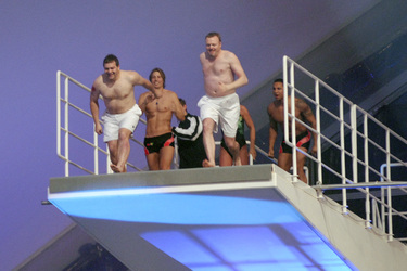 Elton, Michael Meziani, Stefan Raab, Daniel Aminati