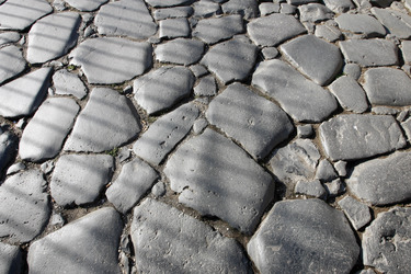 Boden am Tempel der Venus und der Roma