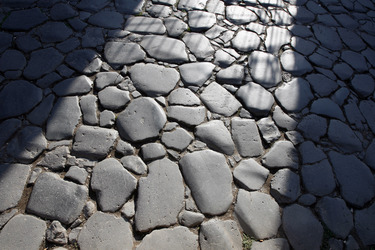 Boden am Tempel der Venus und der Roma