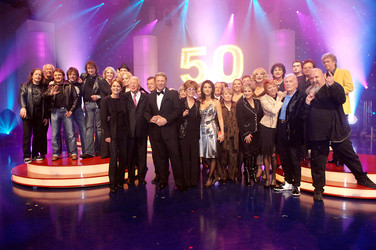 Die Gäste der Geburtstagssendung