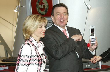Gerhard Schröder mit Gattin Doris Schröder-Köpf