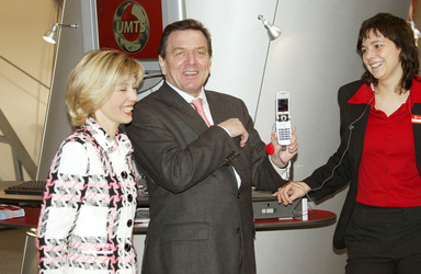 Gerhard Schröder mit Gattin Doris Schröder-Köpf