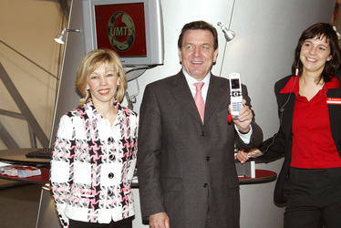 Gerhard Schröder mit Gattin Doris Schröder-Köpf