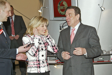 Gerhard Schröder mit Gattin Doris Schröder-Köpf