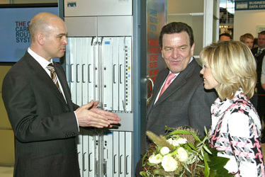 Gerhard Schröder mit Gattin Doris Schröder-Köpf