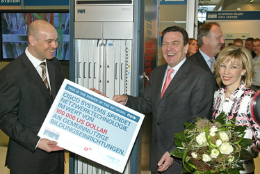 Gerhard Schröder mit Gattin Doris Schröder-Köpf