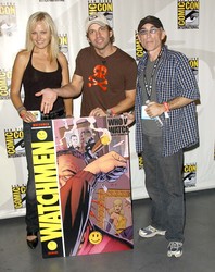 Malin Akerman, Zack Snyder, Jackie Earle Haley