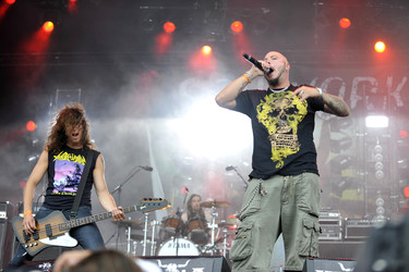 Ola Flink, Dirk Verbeuren, Björn Strid (Soilwork)