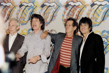 Charlie Watts, Mick Jagger, Keith Richards, Ron Wood