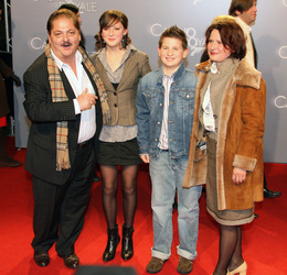 Jürgen Tarrach mit Familie