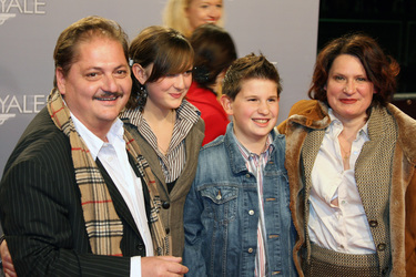 Jürgen Tarrach mit Familie