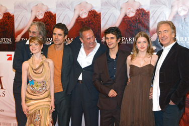 Andrew Birkin, Karoline Herfurth, Tom Tykwer, Bernd Eichinger, Ben Whishaw, Rachel Hurd-Wood, Alan Rickman