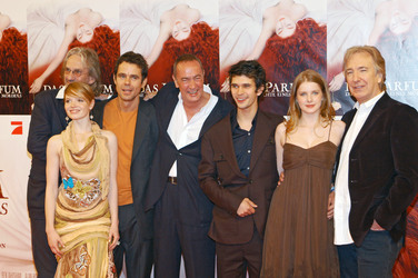 Andrew Birkin, Karoline Herfurth, Tom Tykwer, Bernd Eichinger, Ben Whishaw, Rachel Hurd-Wood, Alan Rickman