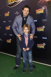 Andreas Elsholz mit Sohn Julius