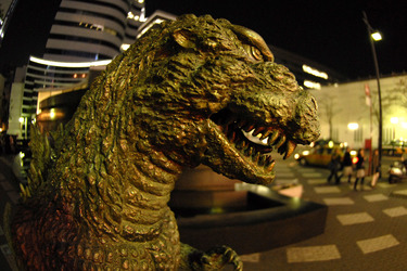 Godzilla Statue