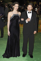 Crispin Glover mit Begleitung