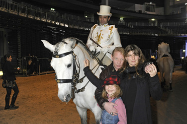 Ben Becker und Anne Seidel mit Tochter Lilith