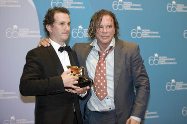 Mickey Rourke, Darren Aronofsky